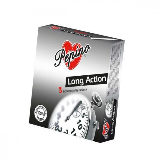Kondom Pepino LONG ACTION 3 ks