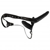 Nasazovac� penis DOUBLE STRAP ON black
