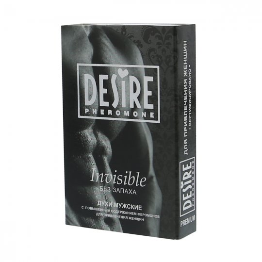 Feromony DESIRE Invisible bez parf�mu - pro mu�e 5 ml