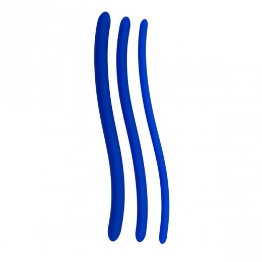 Dilat�tor You2Toys BLUE SILICONE set 3 ks