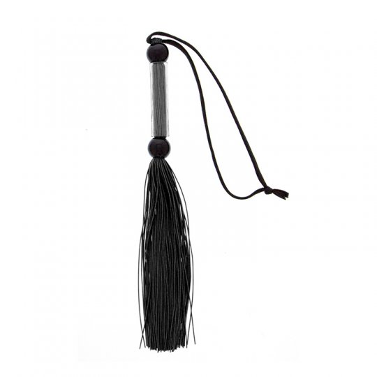 D�tky GP SILICONE FLOGGER WHIP black