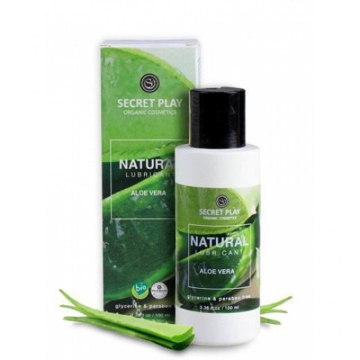 Lubrika�n� gel SECRET PLAY Natural Aloe Vera 100 ml