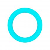 Krou�ek na penis FIREFLY HALO LARGE blue