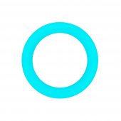 Krou�ek na penis FIREFLY HALO MEDIUM blue