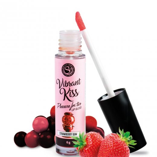 Lesk na rty SECRET PLAY VIBRANT KISS STRAWBERRY GUM
