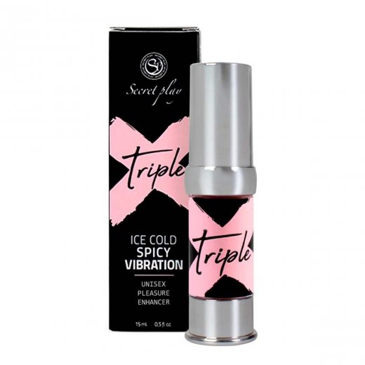 Gel SECRET PLAY TRIPLE X 15 ml