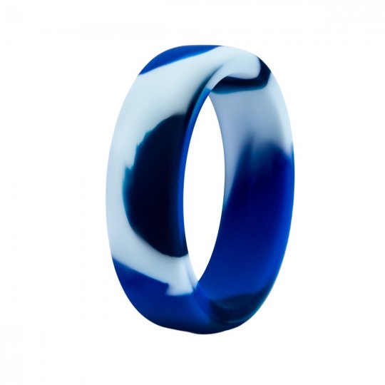 Krou�ek na penis Blush PERFORMANCE SILICONE CAMO blue