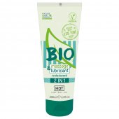 Lubrika�n� gel HOT BIO waterbased 2in1 200 ml