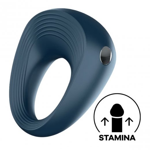 Krou�ek na penis SATISFYER POWER RING modr�