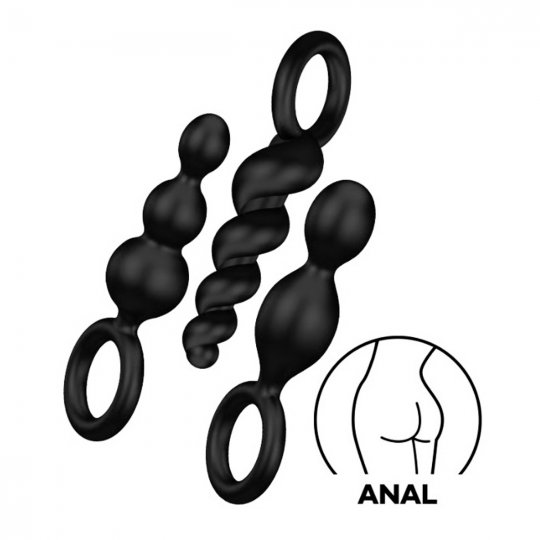 Sada an�ln�ch kol�k� SATISFYER BOOTY CALL 3 ks �ern�