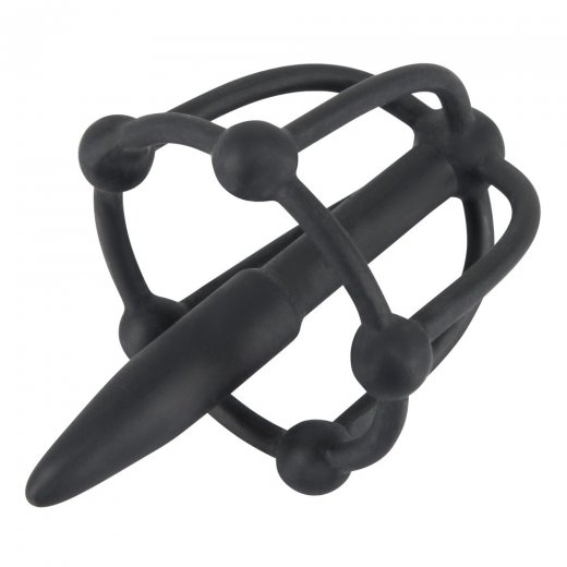 Dilat�tor You2Toys Penis PLUG with Glans Cage black