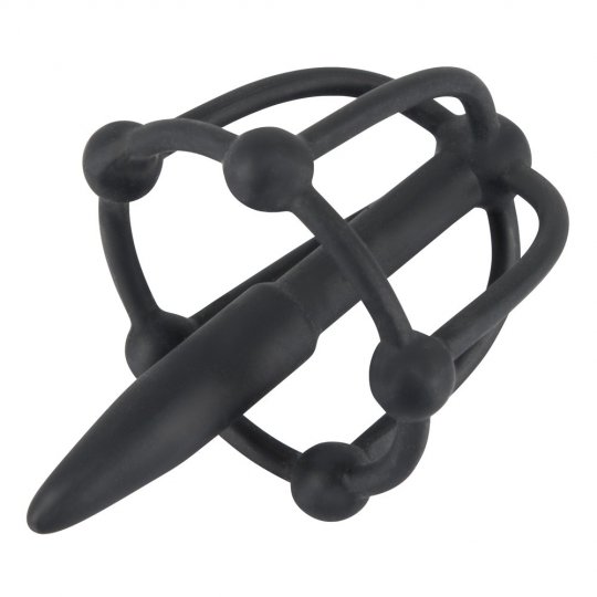 Dilat�tor You2Toys Penis PLUG with Glans Cage black