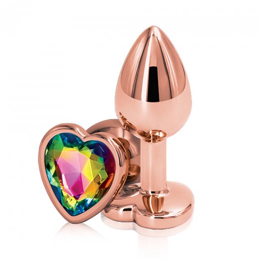 Kol�k an�ln� NS Novelties Rear Assets Rose Gold Heart S