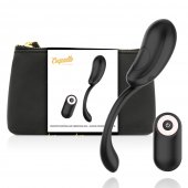 Vibra�n� vaj��ko COQUETTE Remote Control Rechargeable black/gold