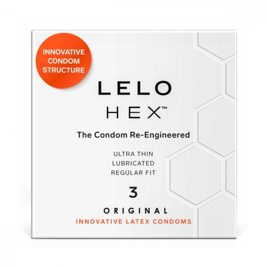 Kondom LELO HEX ORIGINAL 3 ks
