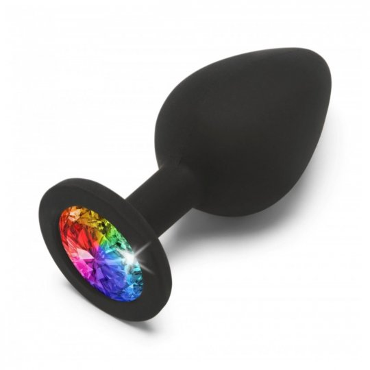 Kol�k an�ln� TOYJOY RAINBOW BOOTY JEWEL st�edn� �ern�