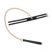 Obojek s vod�tkem GP PREMIUM COLLAR LEASH SET black
