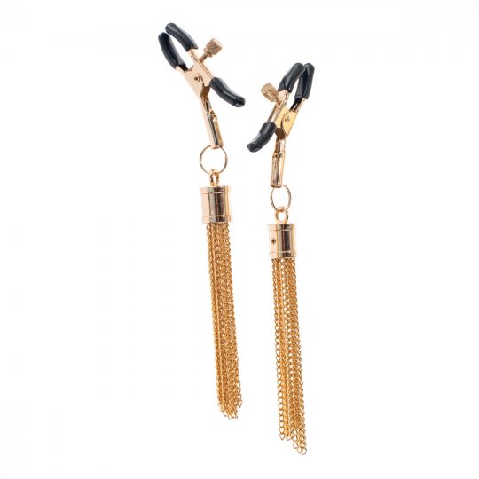 Sk�ipce na bradavky GP PREMIUM NIPPLE CLAMPS WITH TASSLE