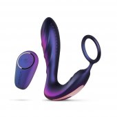 Kol�k an�ln� HUEMAN Black Hole Anal Vibrator With Cockring modr�