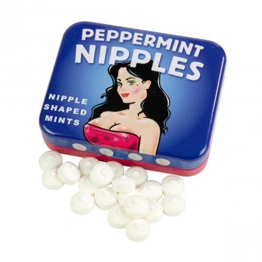 Bonb�ny PEPERMINT NIPPLES shaped mints