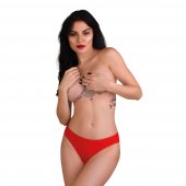 Kalhotky DARING INTIMATES Nicolette Crotchless Panty red