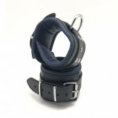 Pouta na nohy The RED Leather Ankle Padding black/blue