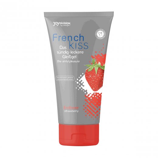 Lubrika�n� gel JoyDivision FrenchKiss Strawberry 75 ml