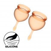Menstrua�n� kal�ky SATISFYER FEEL GOOD MENSTRUAL CUP oran�ov�