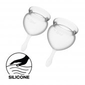 Menstrua�n� kal�ky SATISFYER FEEL GOOD MENSTRUAL CUP transparentn�