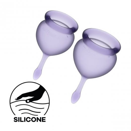 Menstrua�n� kal�ky SATISFYER FEEL GOOD MENSTRUAL CUP fialov�