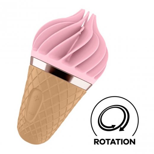Stimul�tor klitorisu SATISFYER SWEET TREAT r��ov�/hn�d�