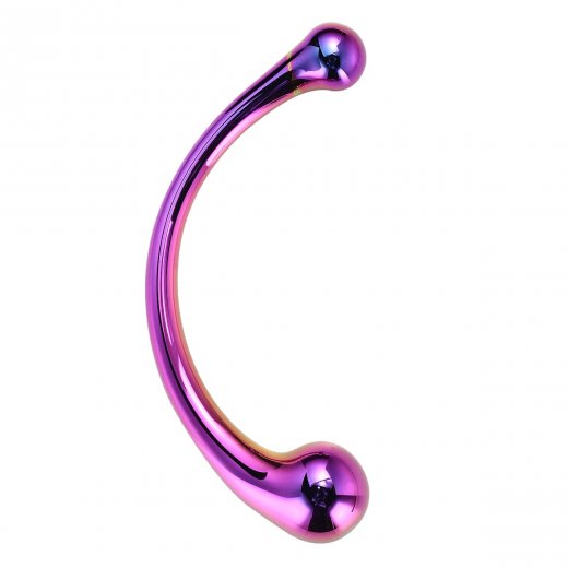 Dildo Dream Toys GLAMOUR GLASS CURVED WAND duhov�