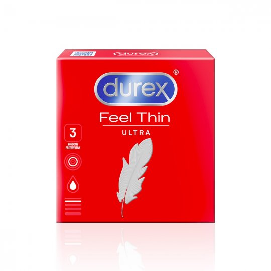 Kondom Durex Feel Thin Ultra 3 ks