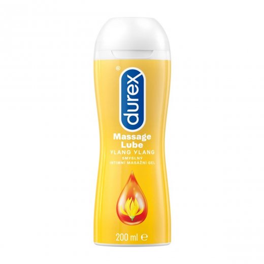 Mas�n� a lubrika�n� gel 2v1 Durex Ylang Ylang 200 ml