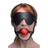 Roub�k s maskou na o�i STRICT Harness �ern�
