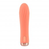 Vibr�tor You2Toys Peachy Mini Ribbed broskvov�