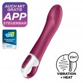 Vibr�tor SATISFYER BIG HEAT Warming G-Spot v�nov�