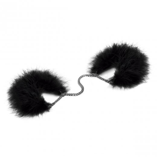 Pouta na ruce BIJOUX INDISCRETS ZA ZA ZU FEATHER HANDCUFFS �ern�