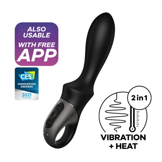 Vibr�tor an�ln� SATISFYER HEAT CLIMAX �ern�