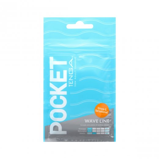 Masturb�tor TENGA POCKET Wave Line