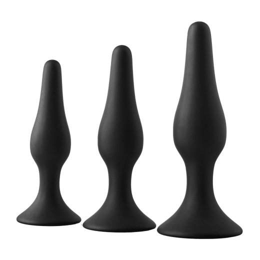 Sada an�ln�ch kol�k� Dream Toys FANTASSTIC ANAL TRAINING KIT �ern�