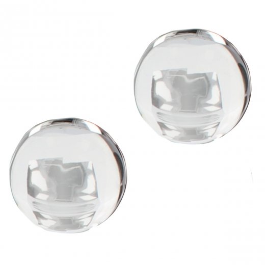 Vagin�ln� kuli�ky TOYJOY Glass Worxx transparentn�