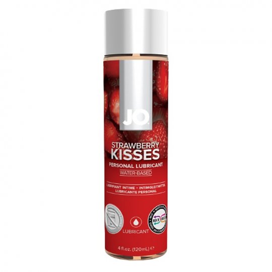 Lubrika�n� gel System JO H2O STRAWBERRY 120 ml
