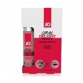 Gel stimula�n� System JO ORAL DELIGHT AROUSAL STRAWBERRY 30 ml