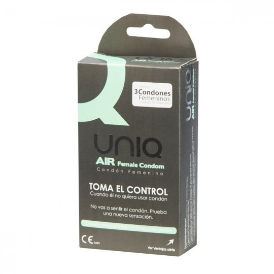 Kondom d�msk� Uniq AIR 3 ks