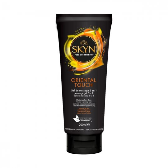 Mas�n� a lubrika�n� gel 2v1 SKYN Oriental Touch 200 ml