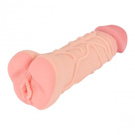 Masturb�tor NATURE Skin 2v1 prodlu�uj�c� t�lov�