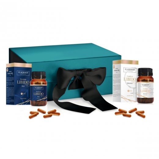 FLAGRANTI PASSION BOX PREMIUM LIBIDO MEN 90 kapsl� + WOMEN 90 kapsl�