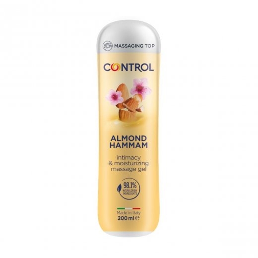 Mas�n� a intimn� gel CONTROL 2v1 ALMOND HAMMAM 200 ml