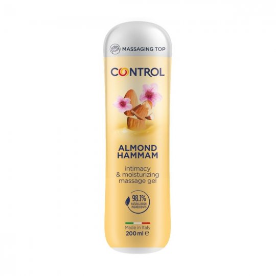 Mas�n� a intimn� gel CONTROL 2v1 ALMOND HAMMAM 200 ml